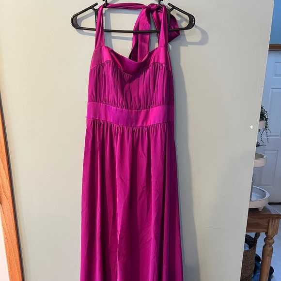 Plum Bridesmaid Dress - Picture 1 of 3